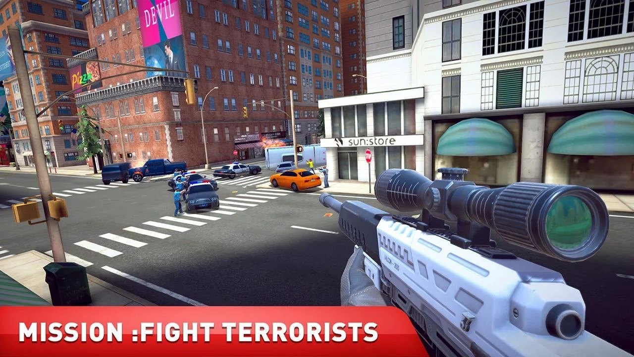 City Sniper Shooter Mission: Sniper games offline(оѻ־Ӣ)°v3.3 ׿ͼ1