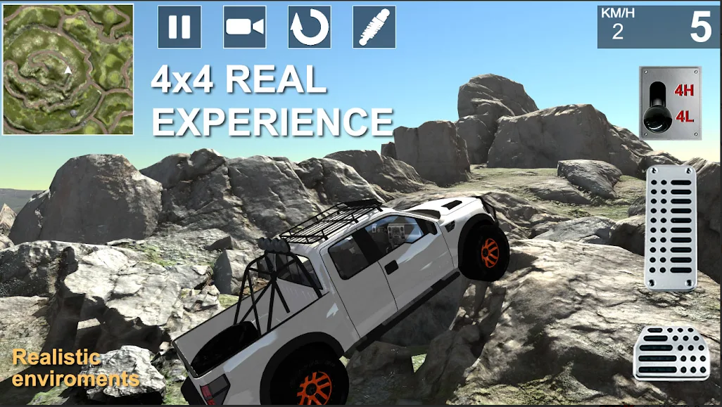 ԽҰ44ģ(TOP OFFROAD 4x4 Simulator)°v1ͼ1