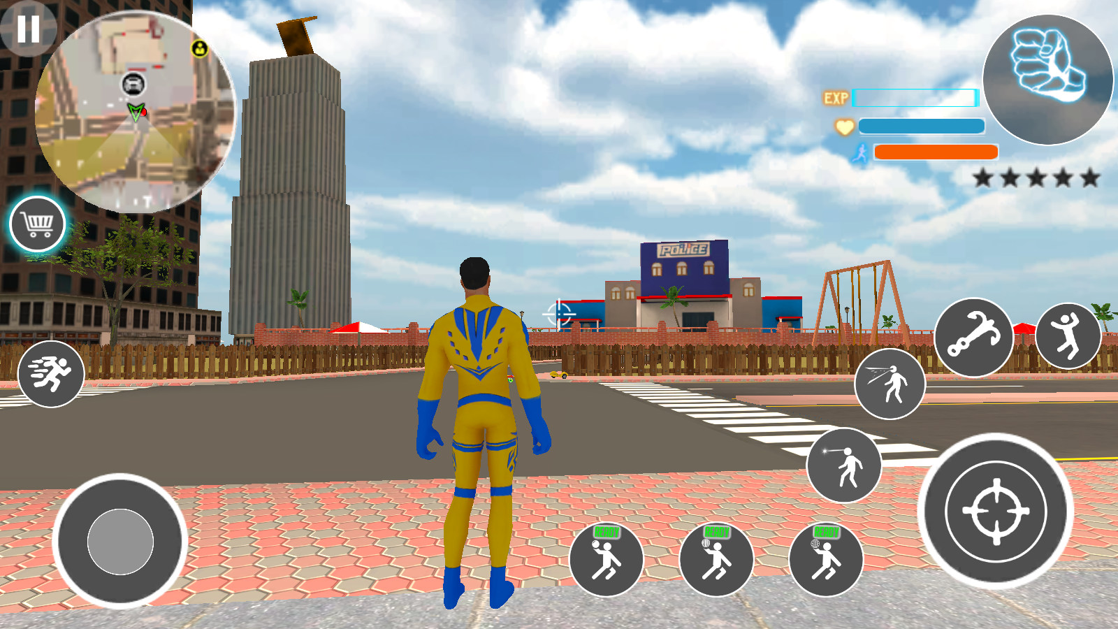 Ӣ֮(Rope Hero Crime City)ٷ°v0.0.3ͼ4