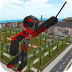 火柴人绳索英雄(Stickman Rope Hero)正版下载v4.0.1