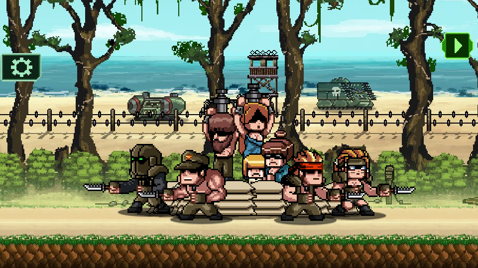 ŭǹе(Metal Guns Fury beat em up)׿v15ͼ1