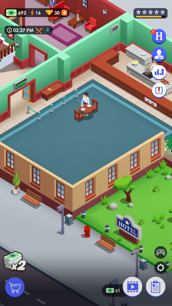 Ƶ۹(Hotel Empire Tycoon)׿v3.3ͼ3