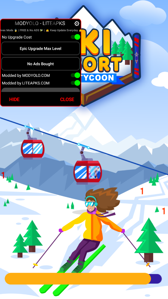 Ҫȥѩ(ski resort idle tycoon)ֻv2.0.6ͼ1