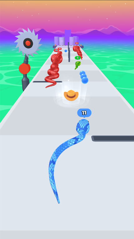 ̰ܿ(Snake Run Race)3D°v1.3.8ͼ3