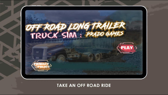 ԽҰɽ·ģ(Offroad Long Trailer Truck Sim - Jeep Prado Games)ֻv9ͼ0