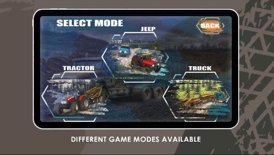 ԽҰɽ·ģ(Offroad Long Trailer Truck Sim - Jeep Prado Games)ֻv9ͼ1