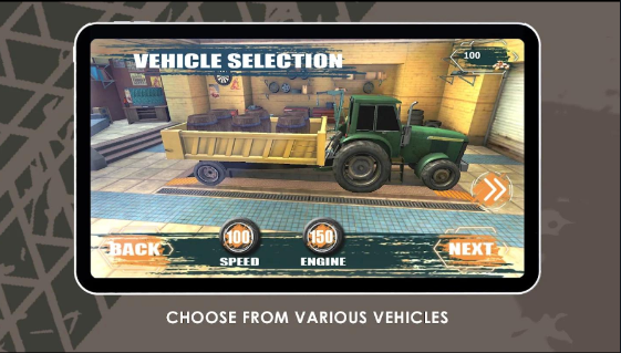ԽҰɽ·ģ(Offroad Long Trailer Truck Sim - Jeep Prado Games)ֻv9ͼ2