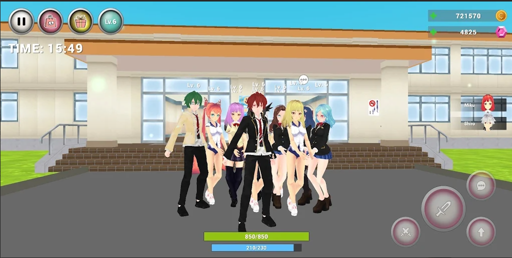 ģ(Anime High School Simulator)2024°v3.2.4ͼ0