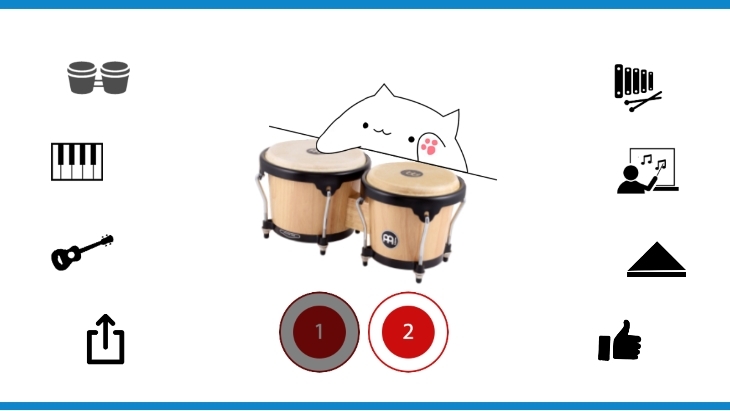 è(Bongo Cat Musical Instruments)°