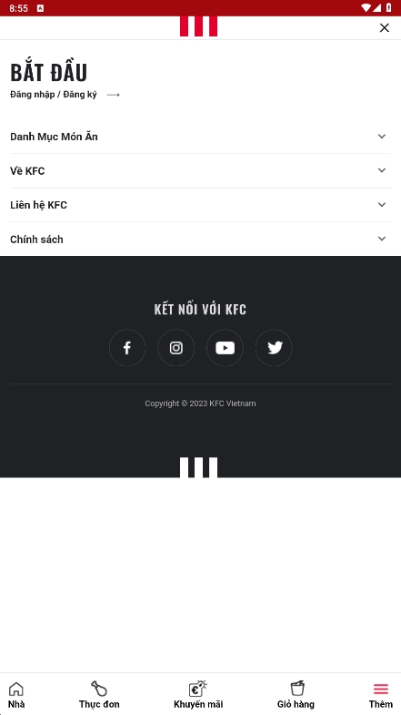 ϵ»͹ʰKFC Vietnam׿ذװv4.5ͼ0