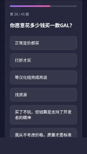 GALTI人格测试最新手机版v1.0 免费版截图1
