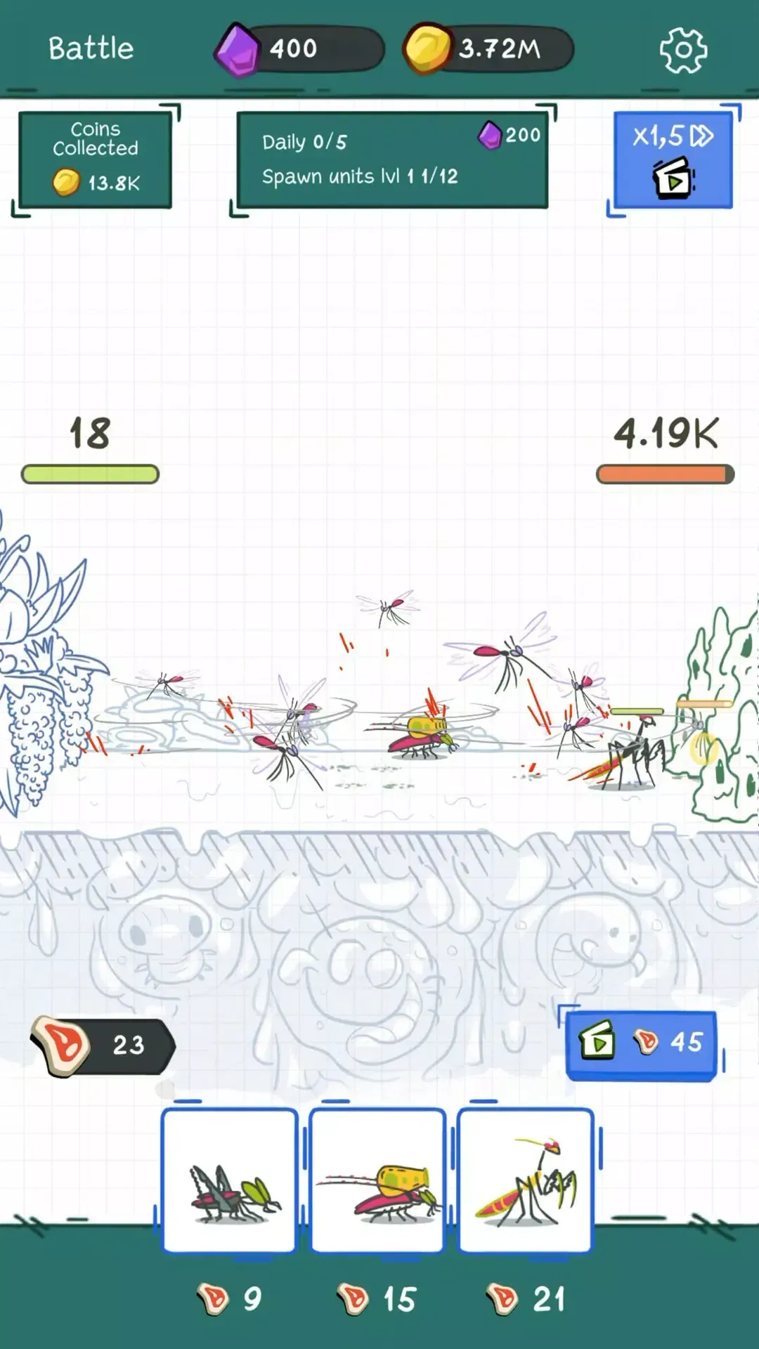 进化或死亡:战士之战v1.15截图2