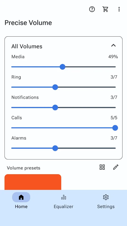precise volume�����ƽ�v2.0.0 ��׿���ͼ1