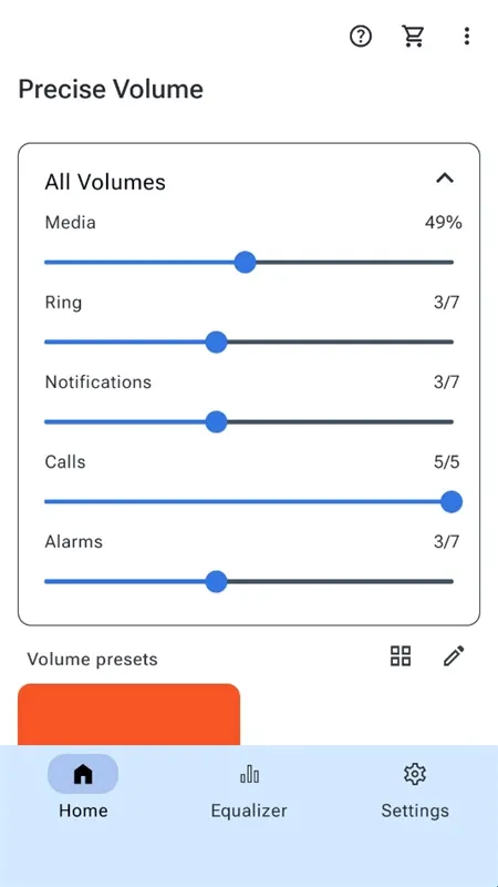 precise volume�����ƽ�