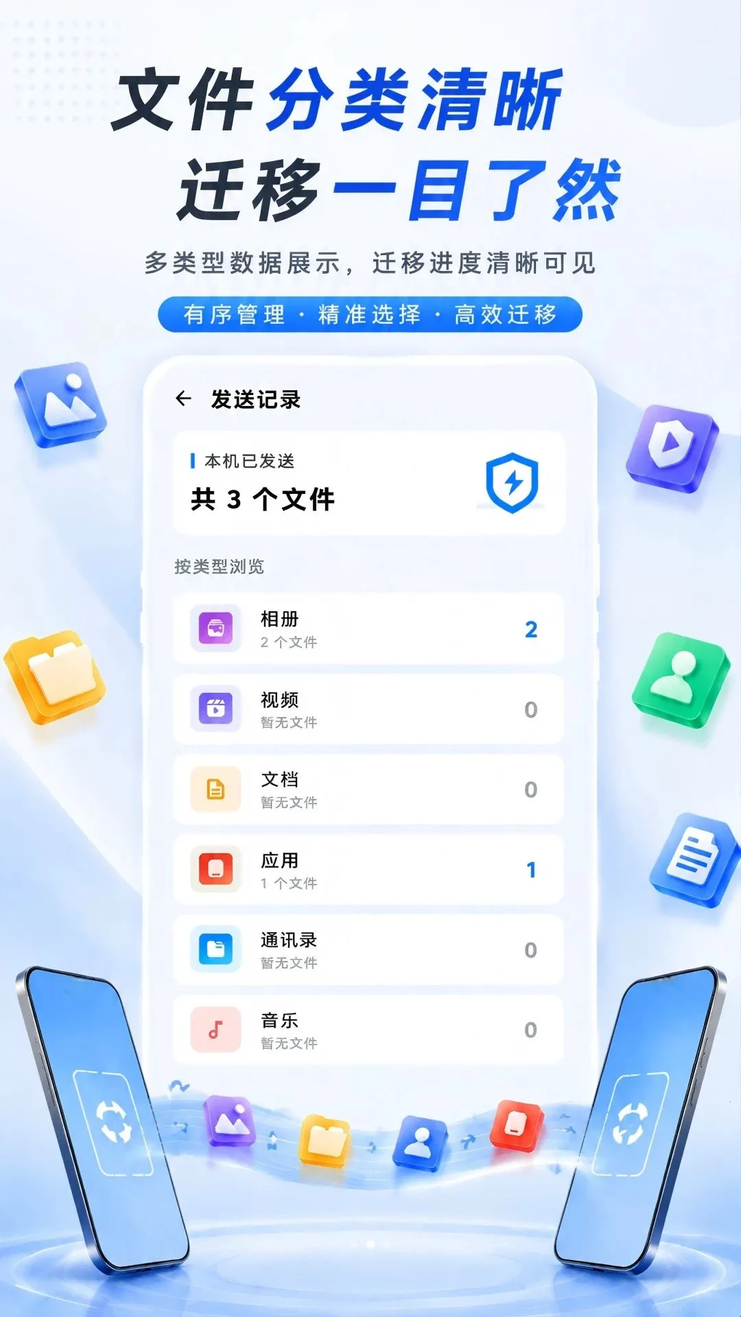 克隆迁移换机互传APP(手机克隆工具)v1.0.0 安卓版截图1