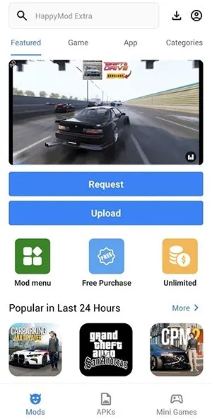 HappyMod Extra������(��׿��Ϸƽ̨)v1.0.3 ��׿���ͼ0